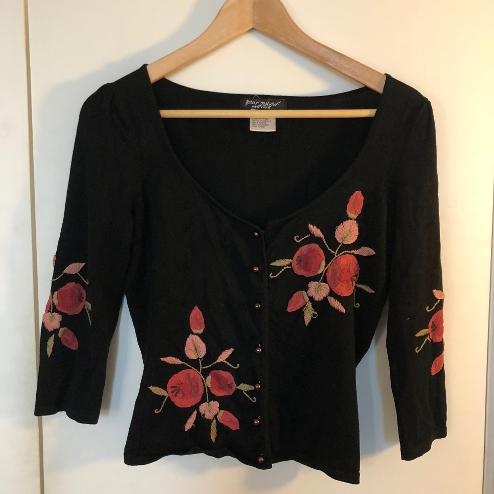 Betsey Johnson New York cardigan